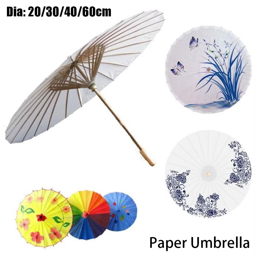 Photography Umbrella - 1 Unidade Sombrinha de Papel Tradicional