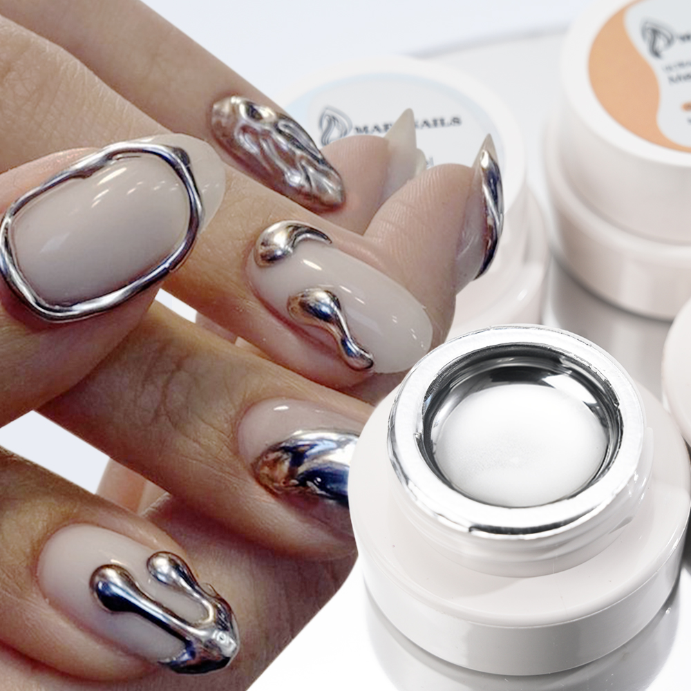 Photography Design - Esmalte em gel metálico prata e
