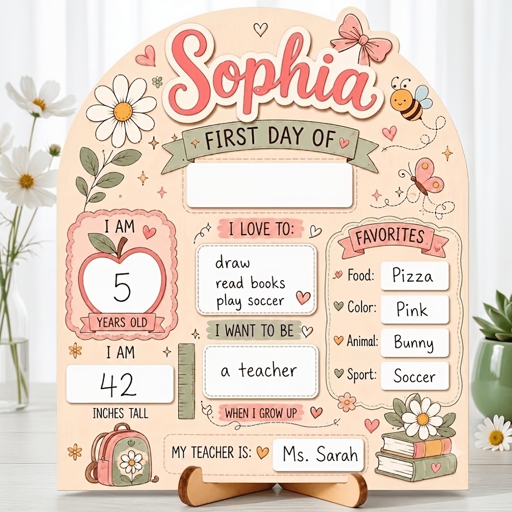 Photography Prompt - Placa de madeira personalizada com o