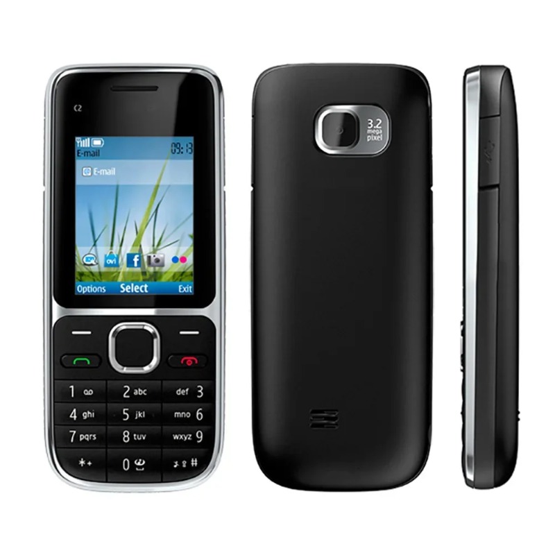 Photography Japanese - Telefone Celular Nokia C2-01 Recondicionado, Desbloqueado