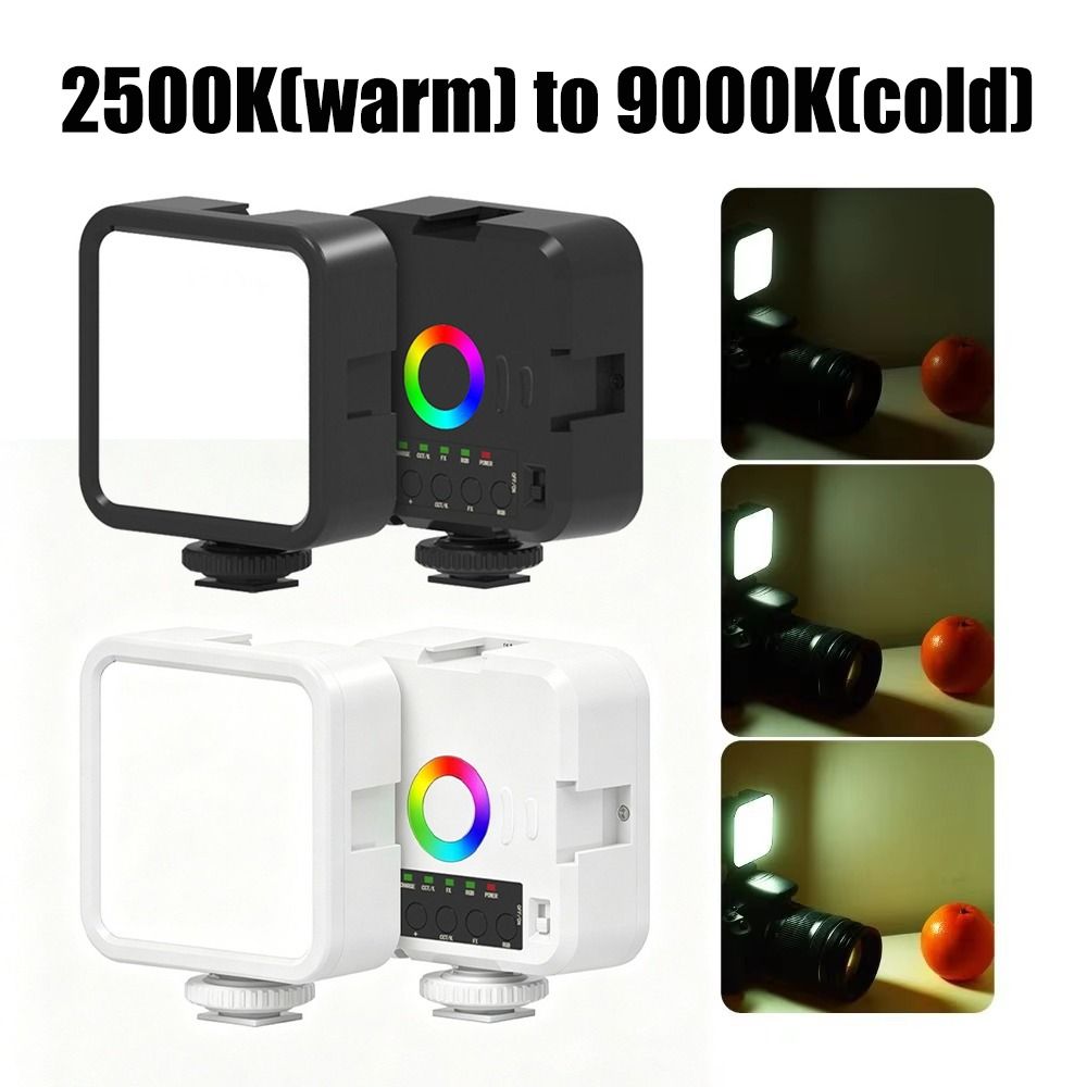 Luz de vídeo LED recarregável, - Photography Videos Free avaliação e preço