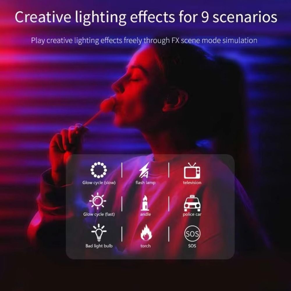 Luz de vídeo LED recarregável, - Photography Videos Free avaliação e preço