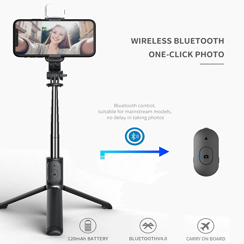 Bastão de selfie sem fios, com - Photography Basics avaliação e preço