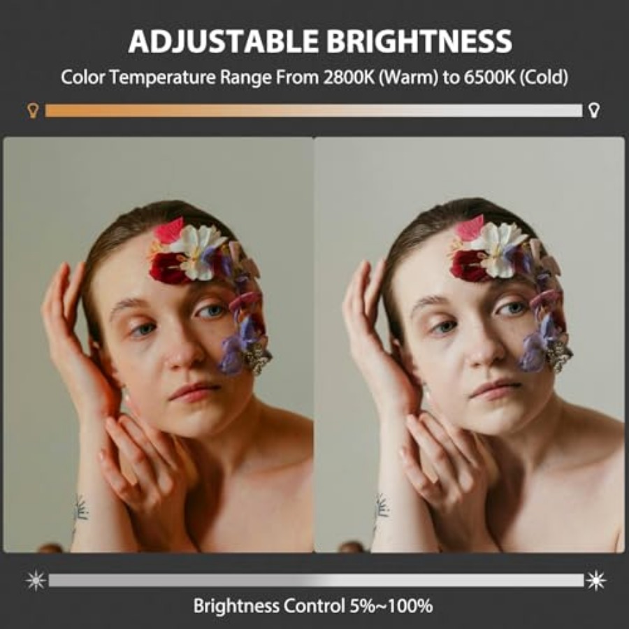 Luz de vídeo LED COB de 60W po - Photography Videos Free avaliação e preço