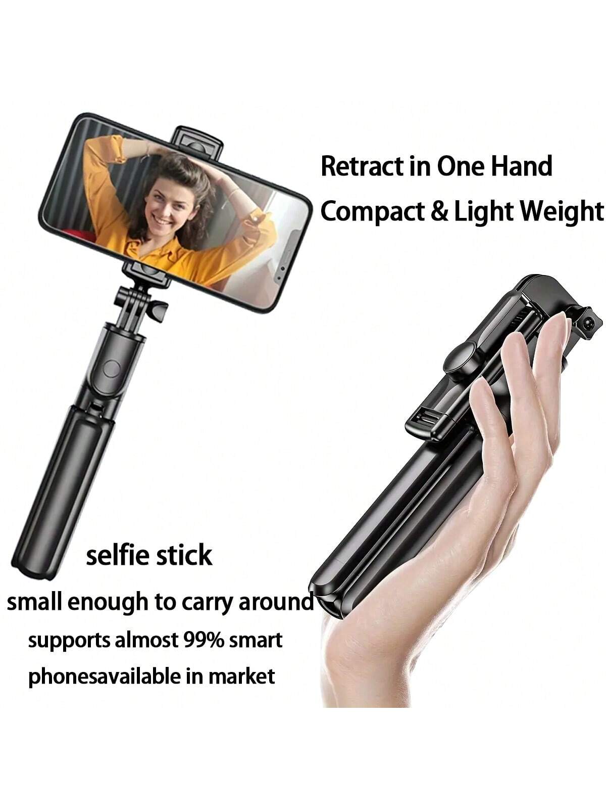 1pc selfie vara sem fio selfie - Photography Basics avaliação e preço